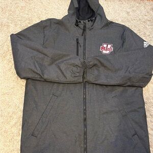 Adidas UMass Charcoal Jacket for Men